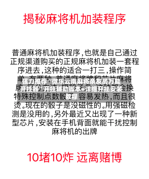 强力推荐“微乐云南麻将亲友房万能开挂器	”开挂辅助脚本+详细开挂安装教程-第2张图片
