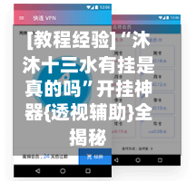 [教程经验]“沐沐十三水有挂是真的吗”开挂神器{透视辅助}全揭秘-第3张图片
