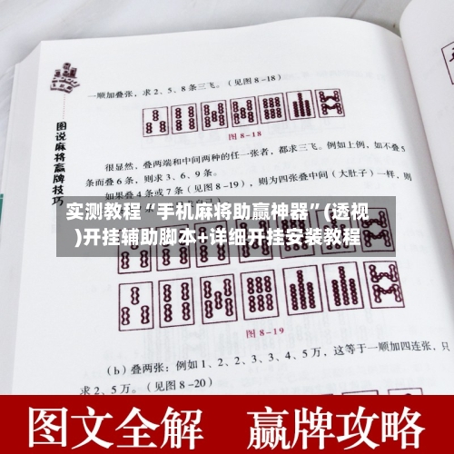 实测教程“手机麻将助赢神器”(透视)开挂辅助脚本+详细开挂安装教程-第3张图片