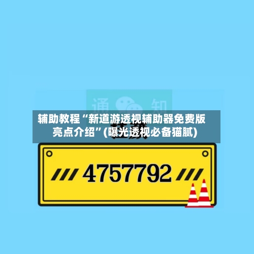 辅助教程“新道游透视辅助器免费版亮点介绍	”(曝光透视必备猫腻)-第2张图片