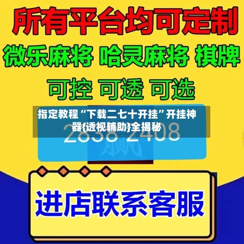 指定教程“下载二七十开挂”开挂神器{透视辅助}全揭秘-第3张图片