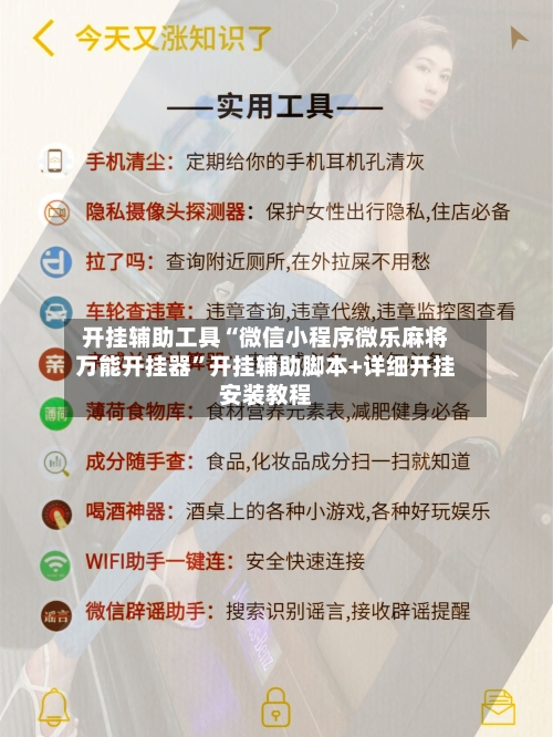 开挂辅助工具“微信小程序微乐麻将万能开挂器”开挂辅助脚本+详细开挂安装教程-第2张图片