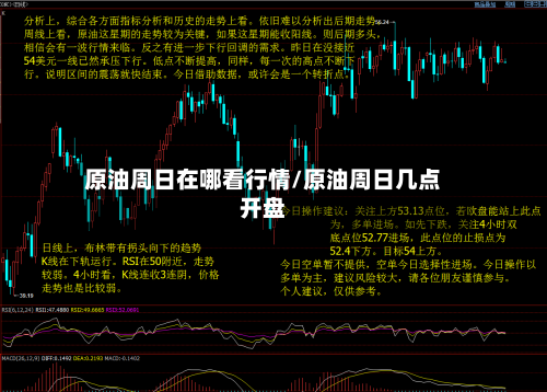 原油周日在哪看行情/原油周日几点开盘