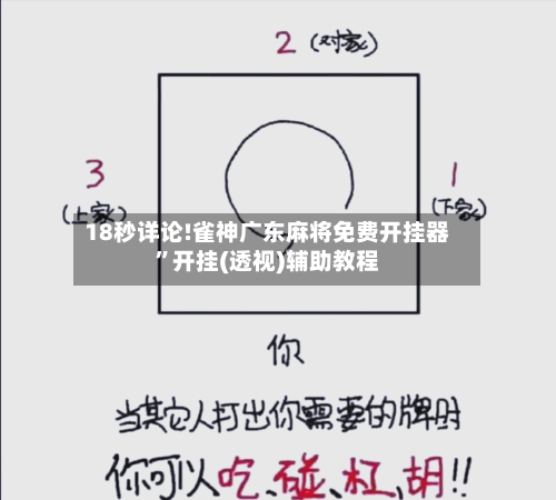 18秒详论!雀神广东麻将免费开挂器”开挂(透视)辅助教程-第3张图片