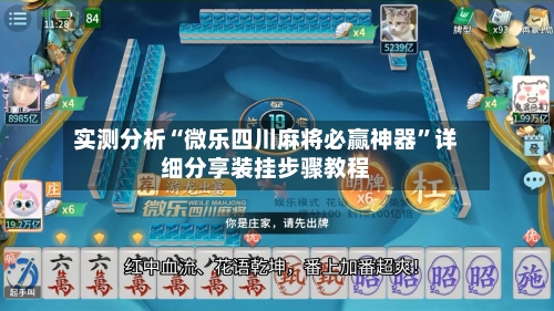 实测分析“微乐四川麻将必赢神器”详细分享装挂步骤教程