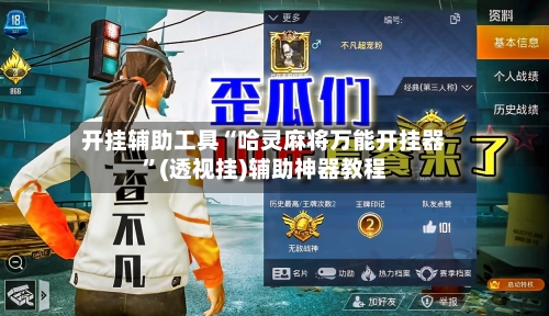 开挂辅助工具“哈灵麻将万能开挂器”(透视挂)辅助神器教程-第2张图片