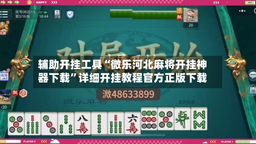 辅助开挂工具“微乐河北麻将开挂神器下载”详细开挂教程官方正版下载-第3张图片