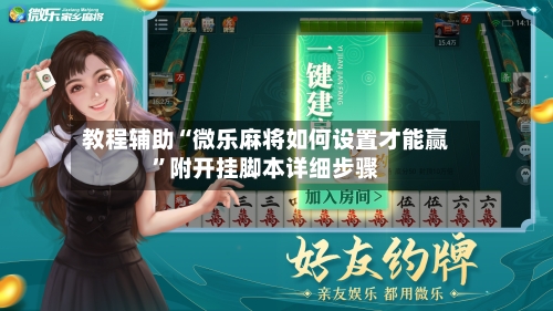 教程辅助“微乐麻将如何设置才能赢”附开挂脚本详细步骤-第3张图片