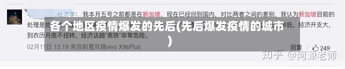 各个地区疫情爆发的先后(先后爆发疫情的城市)-第3张图片