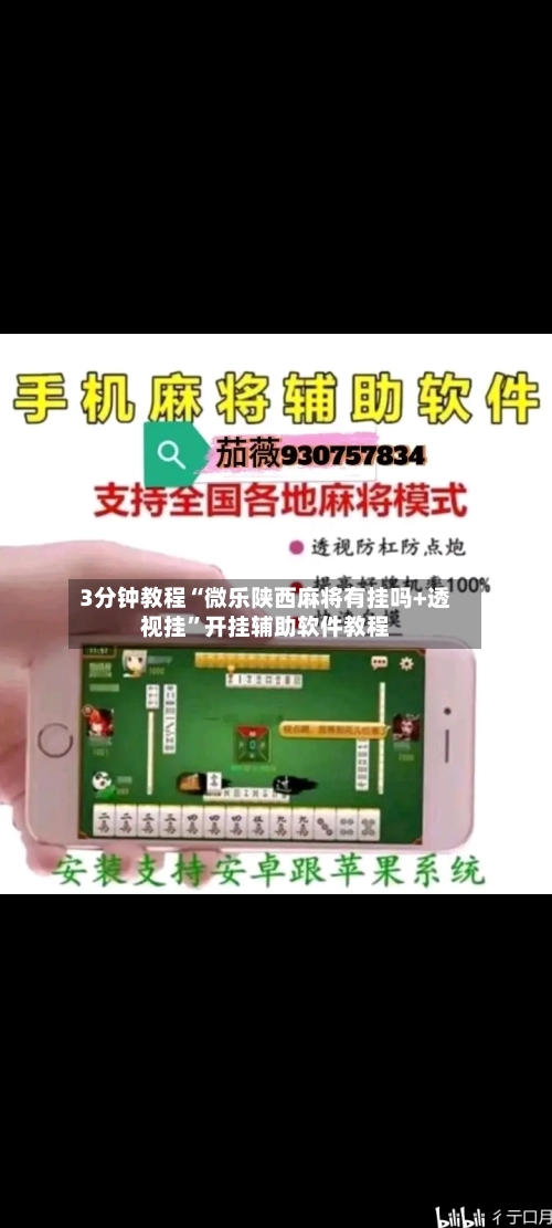 3分钟教程“微乐陕西麻将有挂吗+透视挂”开挂辅助软件教程
