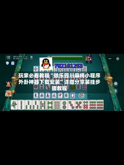 玩家必看教程“微乐四川麻将小程序外卦神器下载安装”详细分享装挂步骤教程-第2张图片
