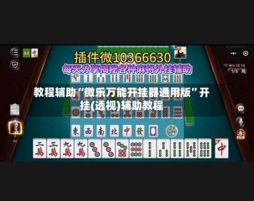 教程辅助“微乐万能开挂器通用版”开挂(透视)辅助教程-第3张图片