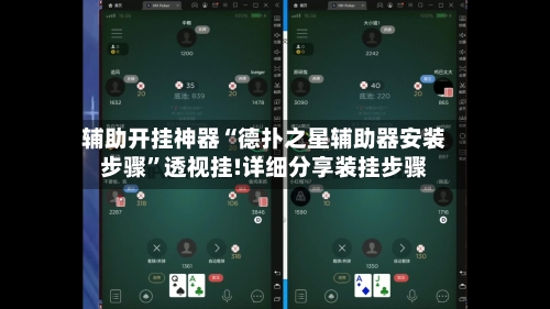 辅助开挂神器“德扑之星辅助器安装步骤”透视挂!详细分享装挂步骤