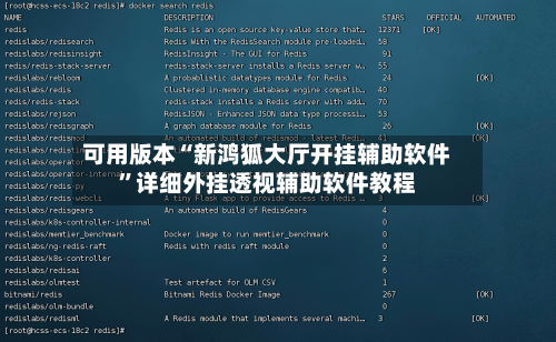 可用版本“新鸿狐大厅开挂辅助软件”详细外挂透视辅助软件教程-第2张图片