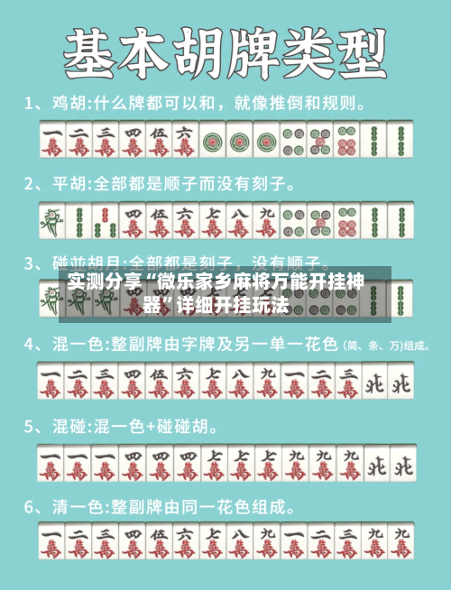 实测分享“微乐家乡麻将万能开挂神器”详细开挂玩法