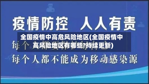 全国疫情中高危风险地区(全国疫情中高风险地区有哪些?持续更新)