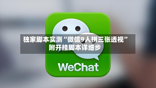 独家脚本实测“微信9人拼三张透视	”附开挂脚本详细步-第2张图片