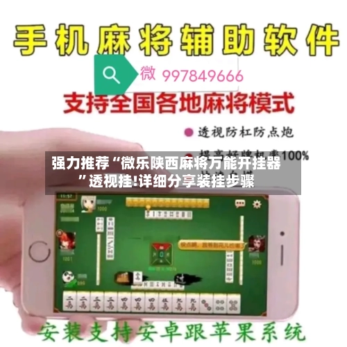 强力推荐“微乐陕西麻将万能开挂器”透视挂!详细分享装挂步骤-第3张图片