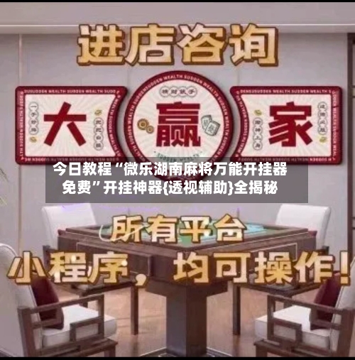 今日教程“微乐湖南麻将万能开挂器免费	”开挂神器{透视辅助}全揭秘-第2张图片