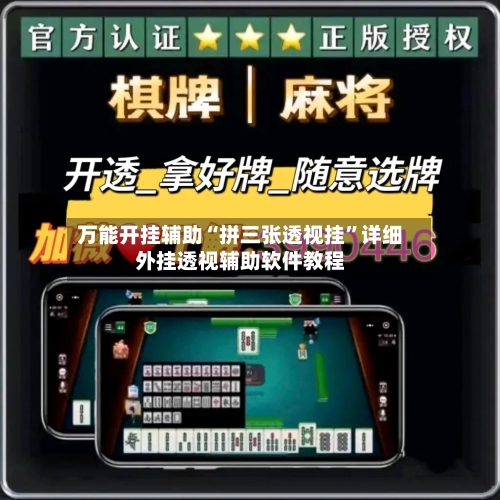 万能开挂辅助“拼三张透视挂”详细外挂透视辅助软件教程-第3张图片