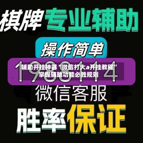 辅助开挂神器“微信打大a开挂教程”掌握辅助功能必胜规则-第2张图片