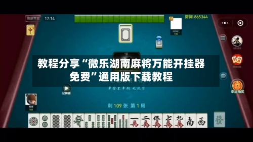 教程分享“微乐湖南麻将万能开挂器免费	”通用版下载教程-第3张图片