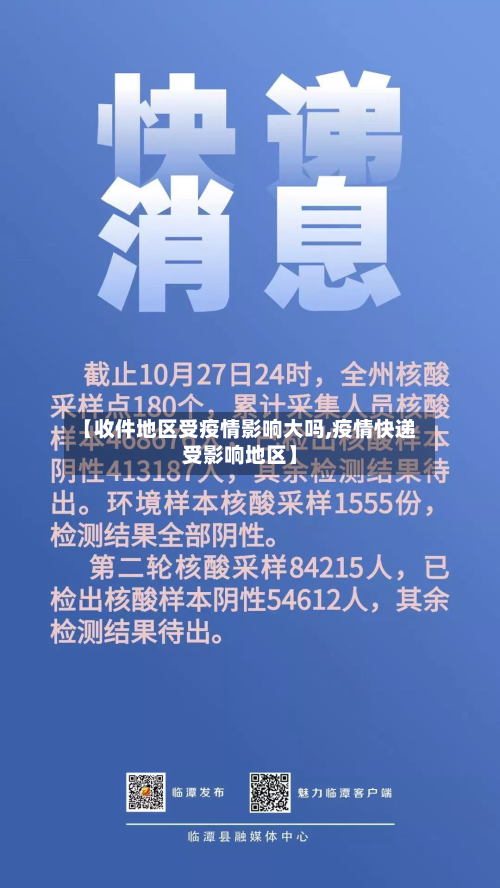 【收件地区受疫情影响大吗,疫情快递受影响地区】-第2张图片