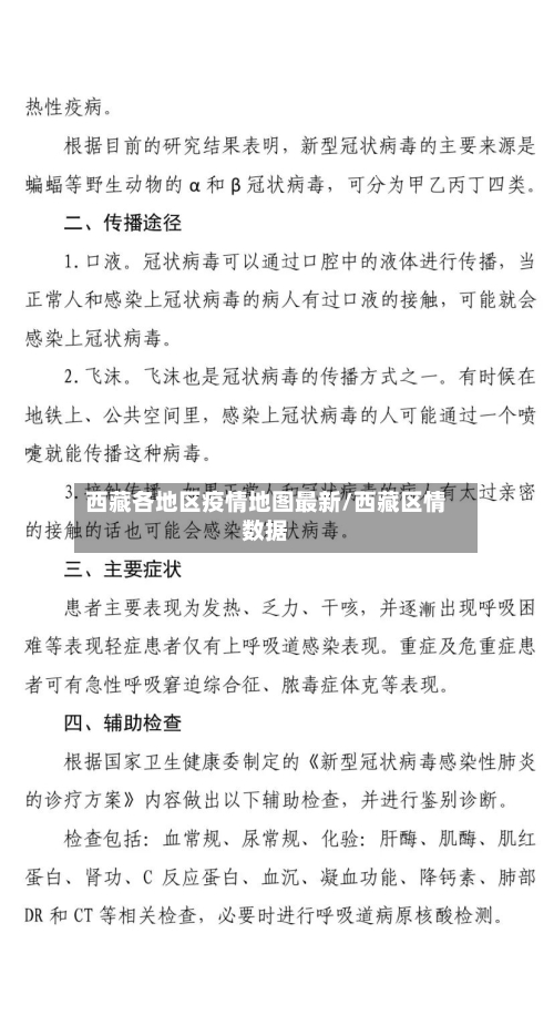 西藏各地区疫情地图最新/西藏区情数据