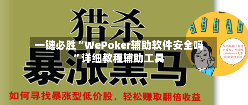 一键必胜“WePoker辅助软件安全吗”详细教程辅助工具