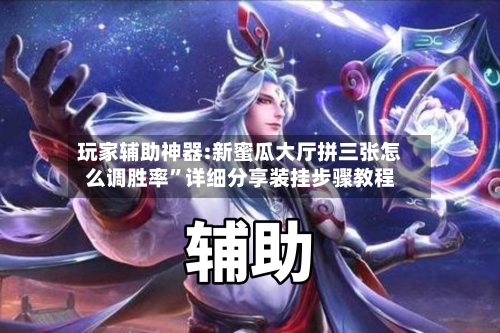 玩家辅助神器:新蜜瓜大厅拼三张怎么调胜率”详细分享装挂步骤教程-第2张图片