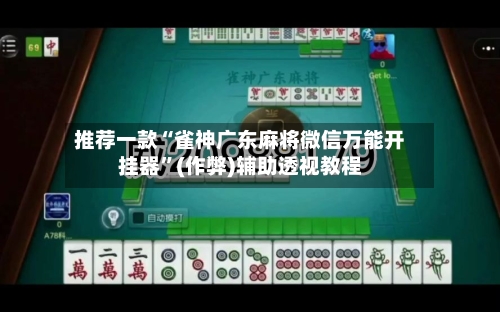 推荐一款“雀神广东麻将微信万能开挂器	”(作弊)辅助透视教程-第2张图片
