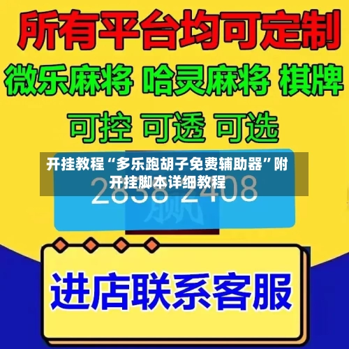 开挂教程“多乐跑胡子免费辅助器”附开挂脚本详细教程-第2张图片