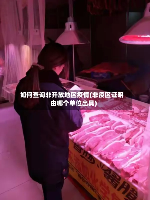 如何查询非开放地区疫情(非疫区证明由哪个单位出具)