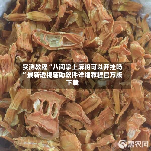 实测教程“八闽掌上麻将可以开挂吗”最新透视辅助软件详细教程官方版下载