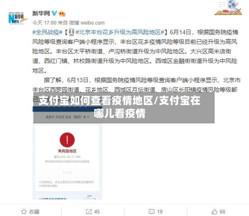 支付宝如何查看疫情地区/支付宝在哪儿看疫情