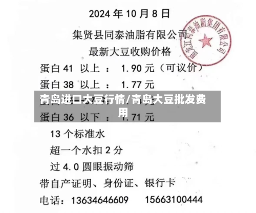 青岛进口大豆行情/青岛大豆批发费用-第2张图片