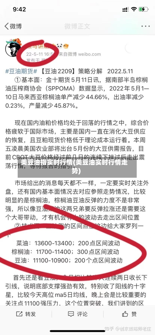 美豆油指实时行情(美豆油实时行情走势)