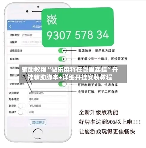 辅助教程“微乐麻将在哪里买挂”开挂辅助脚本+详细开挂安装教程-第2张图片