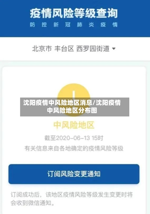 沈阳疫情中风险地区消息/沈阳疫情中风险地区分布图