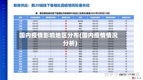 国内疫情影响地区分布(国内疫情情况分析)-第2张图片