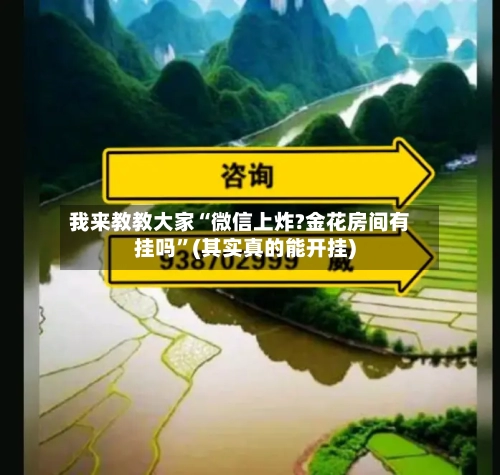 我来教教大家“微信上炸?金花房间有挂吗”(其实真的能开挂)