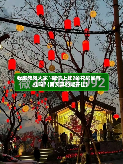 我来教教大家“微信上炸?金花房间有挂吗”(其实真的能开挂)-第2张图片