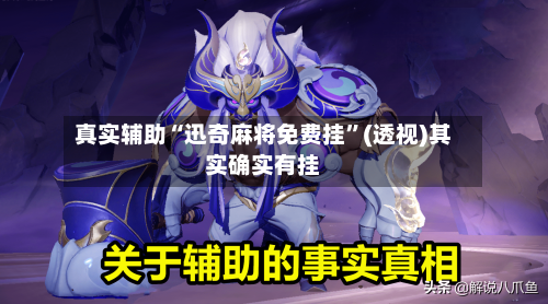 真实辅助“迅奇麻将免费挂”(透视)其实确实有挂-第3张图片