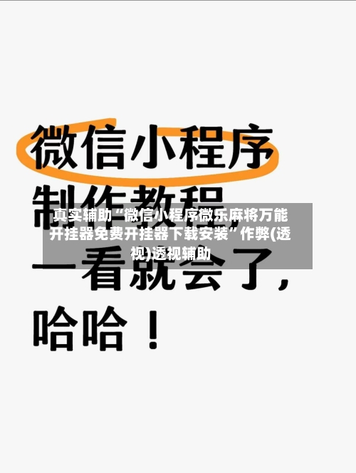 真实辅助“微信小程序微乐麻将万能开挂器免费开挂器下载安装”作弊(透视)透视辅助-第3张图片