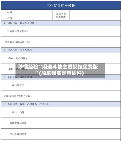 秒懂经验“闲逸斗地主透视挂免费版	”(原来确实是有插件)-第2张图片