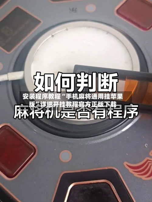 安装程序教程“手机麻将通用挂苹果版”详细开挂教程官方正版下载-第2张图片
