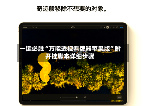 一键必胜“万能透视看牌器苹果版”附开挂脚本详细步骤