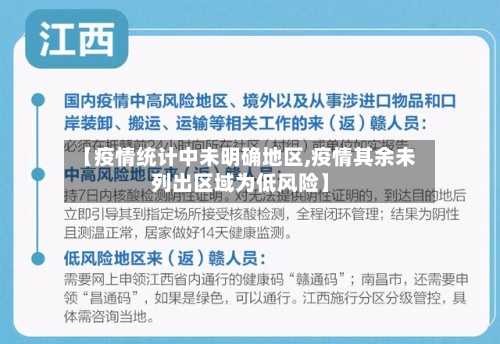 【疫情统计中未明确地区,疫情其余未列出区域为低风险】-第2张图片