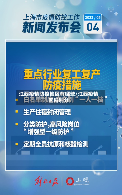 江西疫情防控地区有哪些/江西疫情区域划分
