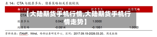 【大陆期货手机行情,大陆期货手机行情走势】-第2张图片